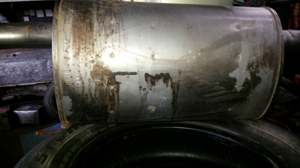 หม้อพักท่อไอเสียทั้งท่อนดีแม็คปี11