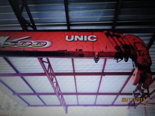 เครนยูนิคV500-5ตัน--5ปลอก-4ชัก-สภาพสวยพร้อมใช้-