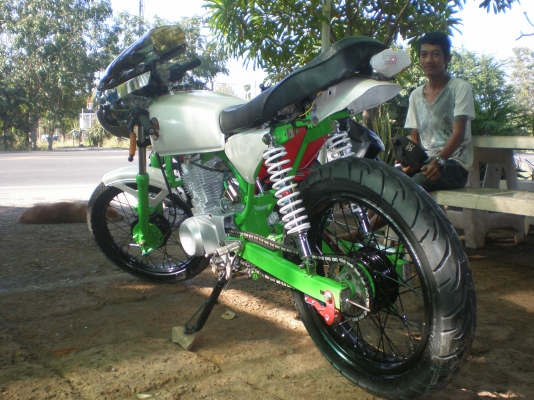 ขอขาย Jx 110  สีขาว/เขียว