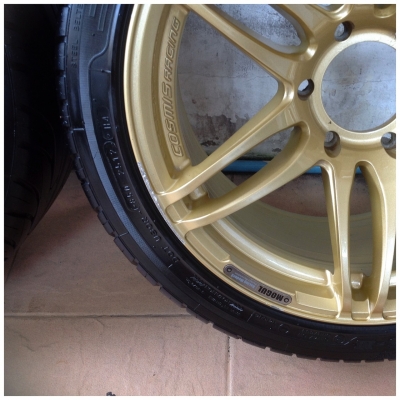 ขาย cosmis mr2 ขอบ18 พร้อมยาง
