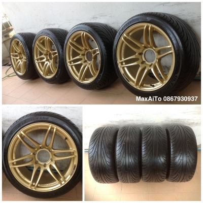 ขาย cosmis mr2 ขอบ18 พร้อมยาง