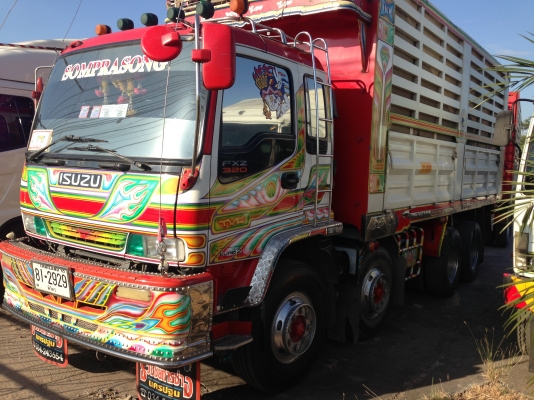 อีซูซุ 320 แรง ดั๊มแม่ลูกคอกเกษตร  พร้อมใช้งาน