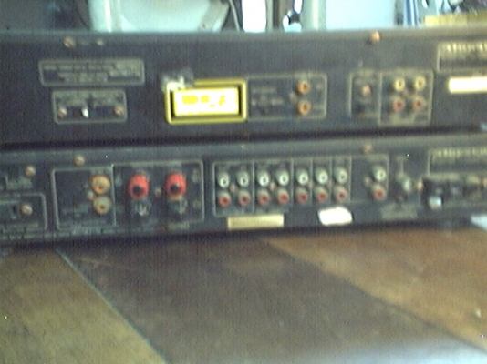 ขายชุดเครื่องเสียงบ็านขยายมีวิทยุ รีซีฟเวอร์ ของMARANTZ