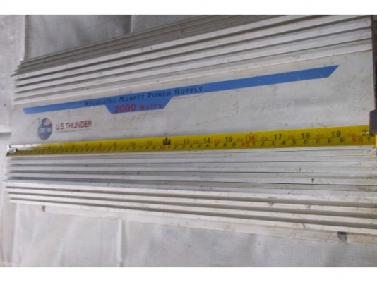 พาเวอคราสAB US THUNDER2000.W USAแท้แรงๆขับ12นิ้วสบาย15ยังไหวกะแทกขีหูไหลกันไปเลยคับสภาพไช้ได้ดี