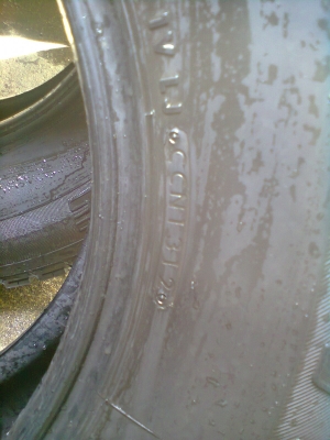 ยางบริสโตน 265 70 16 ปี 12 มี 1 ชุด