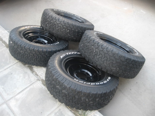 ขายกะทะเหล็ก ROCK CRAWLERแท้USAพร้อมยางBF