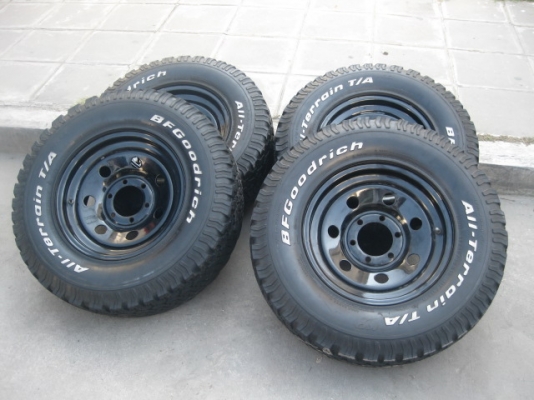 ขายกะทะเหล็ก ROCK CRAWLERแท้USAพร้อมยางBF