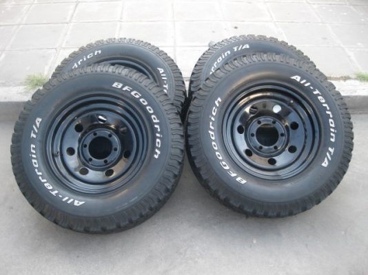 ขายกะทะเหล็ก ROCK CRAWLERแท้USAพร้อมยางBF