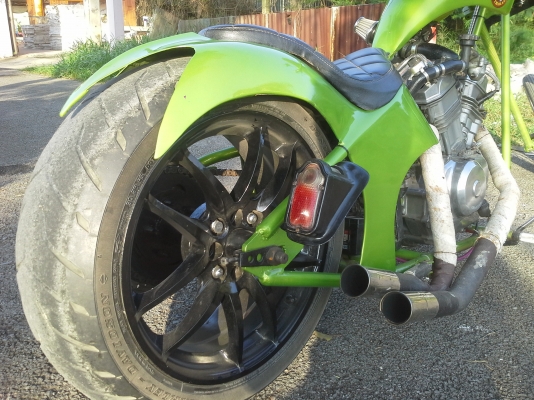 zx10 1000cc.กับหน้ายาวสปิงเกอร์เครื่องboss 650cc.ขายถูก