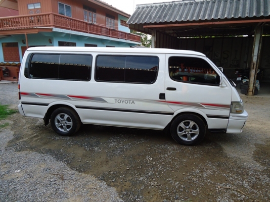 รถตู้  Toyota  hiace ปี 96 เจ้าของ ขายเอง   ขับดี ประหยัด เอกสารพร้อมโอน สภาพดี พร้อมใช้