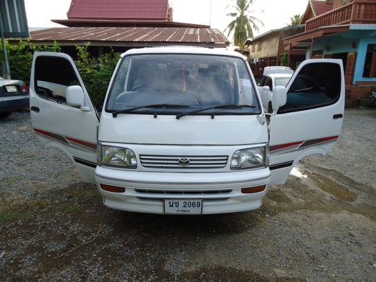 รถตู้  Toyota  hiace ปี 96 เจ้าของ ขายเอง   ขับดี ประหยัด เอกสารพร้อมโอน สภาพดี พร้อมใช้
