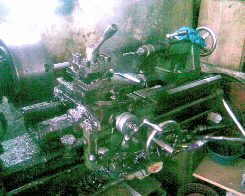 เครื่องกลึง 5 ฟุต ปิงเหลียง รุ่น 2 เพลา ไฟ 380 โวลท์