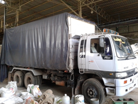 สิบล้อสองเพลาอีโน่ ดั้มสามมิตร ระบบลากพ่วง.. อีโน่ สมอเงิน240  แรงม้า  พร้อมใช้งาน