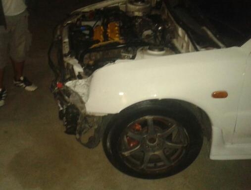 ด่วน..สไตส์E-Car4G93TURBOเกียร์M/TคลัชOSเบาะซิ่งแม็ก15&quot;ท่อดุแอร์Digitalมีเก็บงานสีหน้าซ้ายขับได้ปกติ