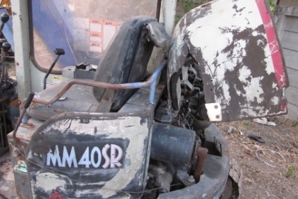 ขายแบคโฮ CAT MM40SR รุ่นใหม่ ขนาด 40 แรง ก้นมน คอสไลด์ เครื่องดีเซลล์ 4สูบ ราคา 280,000บาท ขายแบคโฮ CAT MM40SR รุ่นใหม่ ขนาด 40 แรง ก้นมน คอสไลด์ เครื่องดีเซลล์ 4สูบ ราคา 280,000บาท