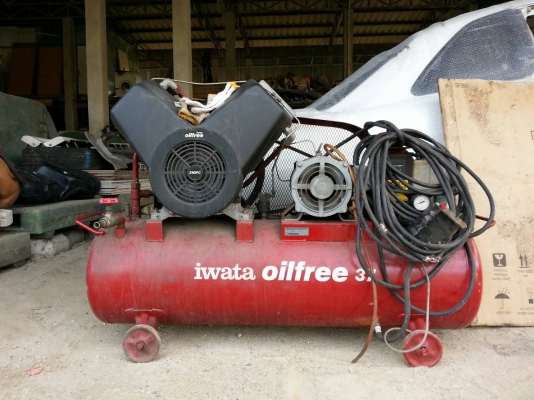 ---------ขายปั๊มลม เก่าญี่ปุ่นสภาพดี ไฟ3เฟท ใช้ได้เลย----------------