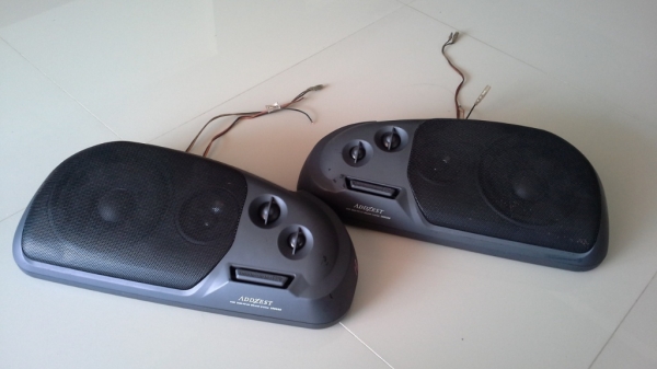 ลำโพงกล่อง Clarion แยกเสียง เบส กลาง แหลม