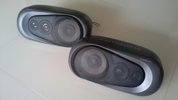 ลำโพงกล่อง Pioneer แยกเสียง เบส กลาง แหลม