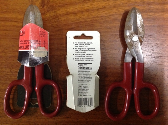 ขายกรรไกรตัดโลหะ ตัดซ้าย ตัดขวา ตัวละ