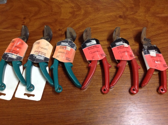 ขายกรรไกรตัดโลหะ ตัดซ้าย ตัดขวา ตัวละ