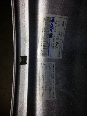 -------ขายล้อแม็กแท้ สีเงิน สวย จากญี่ปุ่น 4วง---------