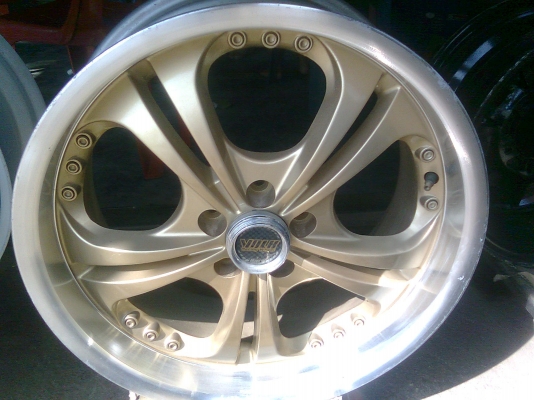 R17X7.5 5/120 1ชุดขอบเงาไม่ดุ้งคดขาย8500