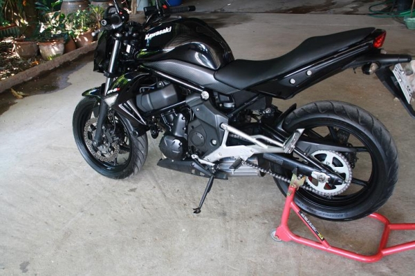 ขาย ER 6 N  สีดำ ปี 2010  ABS สภาพสวย ทะเบียนเต็ม พร้อมโอน 164000