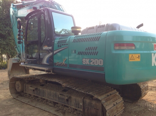 รถแบ็คโค KOBELCO MARK8 SUPER X SK200 YN-12