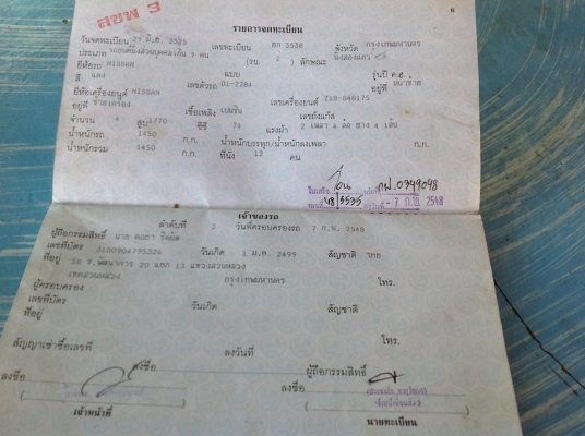 ขาย นีสสัน โปร พร้อมใช้ เครื่อง LD 20 T II เทอร์โบ ***มีเล่ม ไม่มีชุดโอนครับ ภาษีเพิ่งขาด 5 วัน ขาย นีสสัน โปร พร้อมใช้ เครื่อง LD 20 T II เทอร์โบ ***มีเล่ม ไม่มีชุดโอนครับ ภาษีเพิ่งขาด 5 วัน