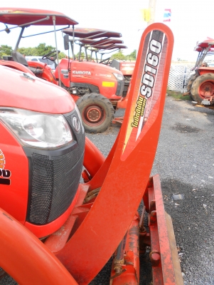ขายคูโบต้า L3608 มือสองพร้อมใบมีดคานบนตราช้าง