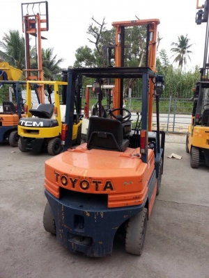 ขาย ฟอล์คลิฟต์ 2.5 ตัน TOYOTA 5FG25 เก่าญี่ปุ่น ขาย ฟอล์คลิฟต์ 2.5 ตัน TOYOTA 5FG25 เก่าญี่ปุ่น