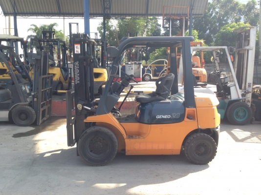 ***ข า ย ร ถ ย ก เ ก่ า น อ ก***TOYOTA 7FG20 เสาสูง3เมตร