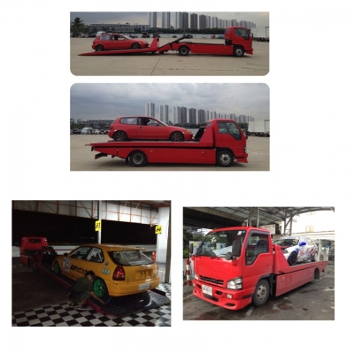 ขายรถ ISUZU NPR สไลด์ออน ถาดกองพื้น