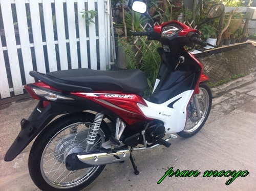 ขายhonda wave 110i สีเเดงขาว ปี2013 ขายhonda wave 110i สีเเดงขาว ปี2013