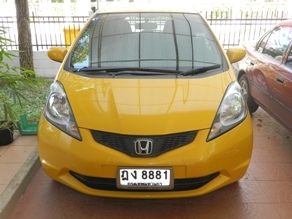 ปี2010ขายรถฮอนด้าแจ็สมือเดียวสีเดิมไม่โดนน้ำไม่มีชน