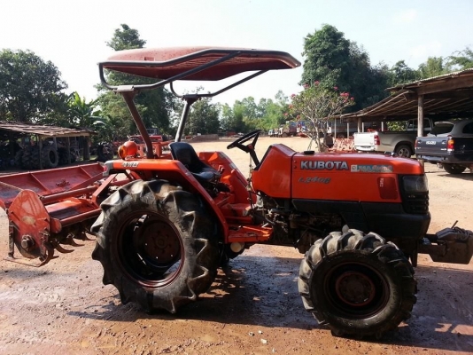 คูโบต้า L3408 4 WD 2 เพลา พร้อมโรตารี่ 1.60 เมตรตราช้าง เดิมๆครับ