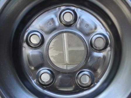 กะทะ VIGO ขอบ 15 พร้อมฝาสภาพดี 5 รู 114.3