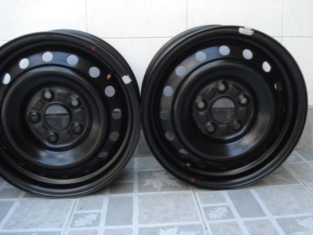 กะทะ VIGO ขอบ 15 พร้อมฝาสภาพดี 5 รู 114.3