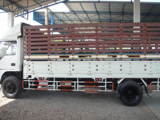 ISUZU NQR 175 แรง ปี 2549 ยาว 5.50 เมตร กะบะมีคอก สภาพยางดี