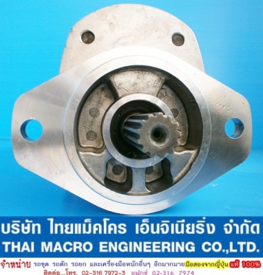 ปั๊มไฮดรอลิก WA180-1  KOMATSU รถตักล้อยาง (2 ตอน, แกน 13 ร่อง)