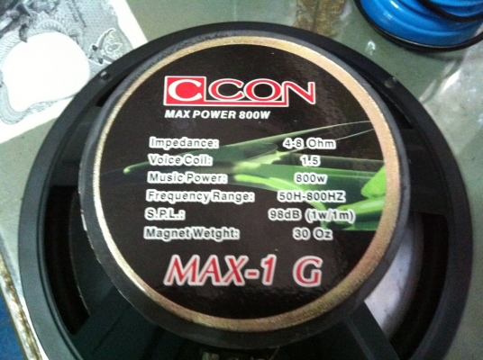 ส่ง EMS ให้คุณคัมภีร์ จ.ตราด เรียบร้อยแล้วครับ เลขที่ EMS EK 2332 4243 3 TH ขอบคุณมากครับ ขาย ดอกลำโพง 10 นิ้ว 1 ดอก ตามรูป 250 บาท ต่อรองได้ ทางแยกสามพราน นครปฐม ส่ง EMS ให้คุณคัมภีร์ จ.ตราด เรียบร้อยแล้วครับ เลขที่ EMS EK 2332 4243 3 TH ขอบคุณมากครับ ขาย ดอกลำโพง 10 นิ้ว 1 ดอก ตามรูป 250 บาท ต่อรองได้ ทางแยกสามพราน นครปฐม