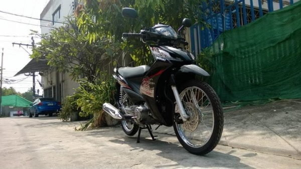 Promotion แรงๆ Shogun AXELO 2012 ยางใหม่ แบตใหม่ สภาพใหม่มาก สีดำ