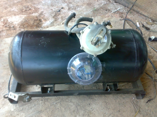 ขายถังแก๊สติดรถยนต์ พร้อมหม้อต้ม 2ชุด