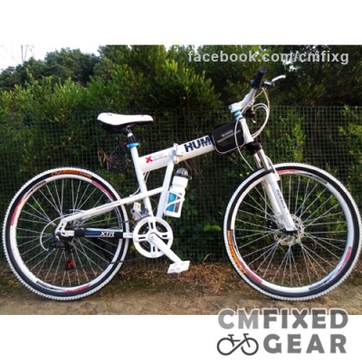 ขายดี รถจักรยานพับได้ พันธุ์อึด สุดถูก HUMMER X
