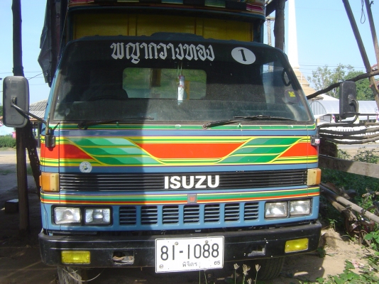 ขาย หกล้อมือสองดั้มคับnprเครื่องยนต์4Be1คับคอกเนียมสวยครบ   460,000บาท