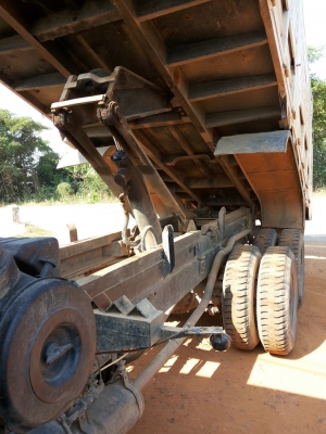 ขายรถสิบล้อ NISSAN UD CW41M 265 เทอร์โบ ดั้ม สามมิตร คอกสูง สภาพสวยมาก