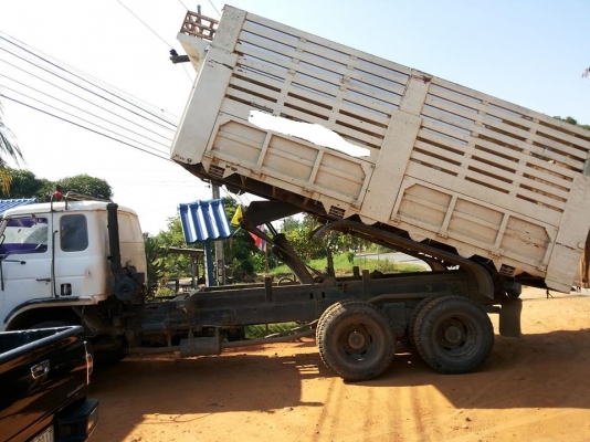 ขายรถสิบล้อ NISSAN UD CW41M 265 เทอร์โบ ดั้ม สามมิตร คอกสูง สภาพสวยมาก