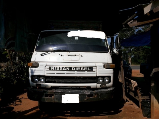 ขายรถสิบล้อ NISSAN UD CW41M 265 เทอร์โบ ดั้ม สามมิตร คอกสูง สภาพสวยมาก