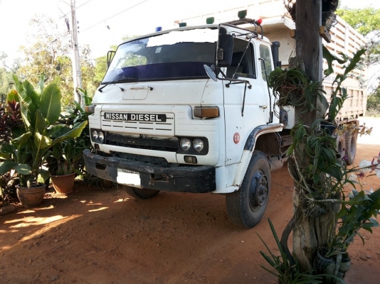 ขายรถสิบล้อ NISSAN UD CW41M 265 เทอร์โบ ดั้ม สามมิตร คอกสูง สภาพสวยมาก