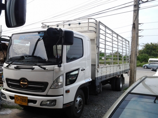 ขายด่วน รถ 6 ล้อคอก 6.5 เมตร HINO MEGA FC พร้อมใช้งาน